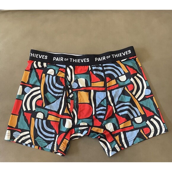 Pair Of Thieves Mens Boxer Brief Set Of Two Prints Sz Sm N W\O Tags - Picture 3 of 7